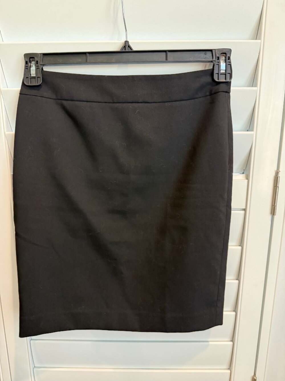 LOFT Black Pencil Skirt 0P